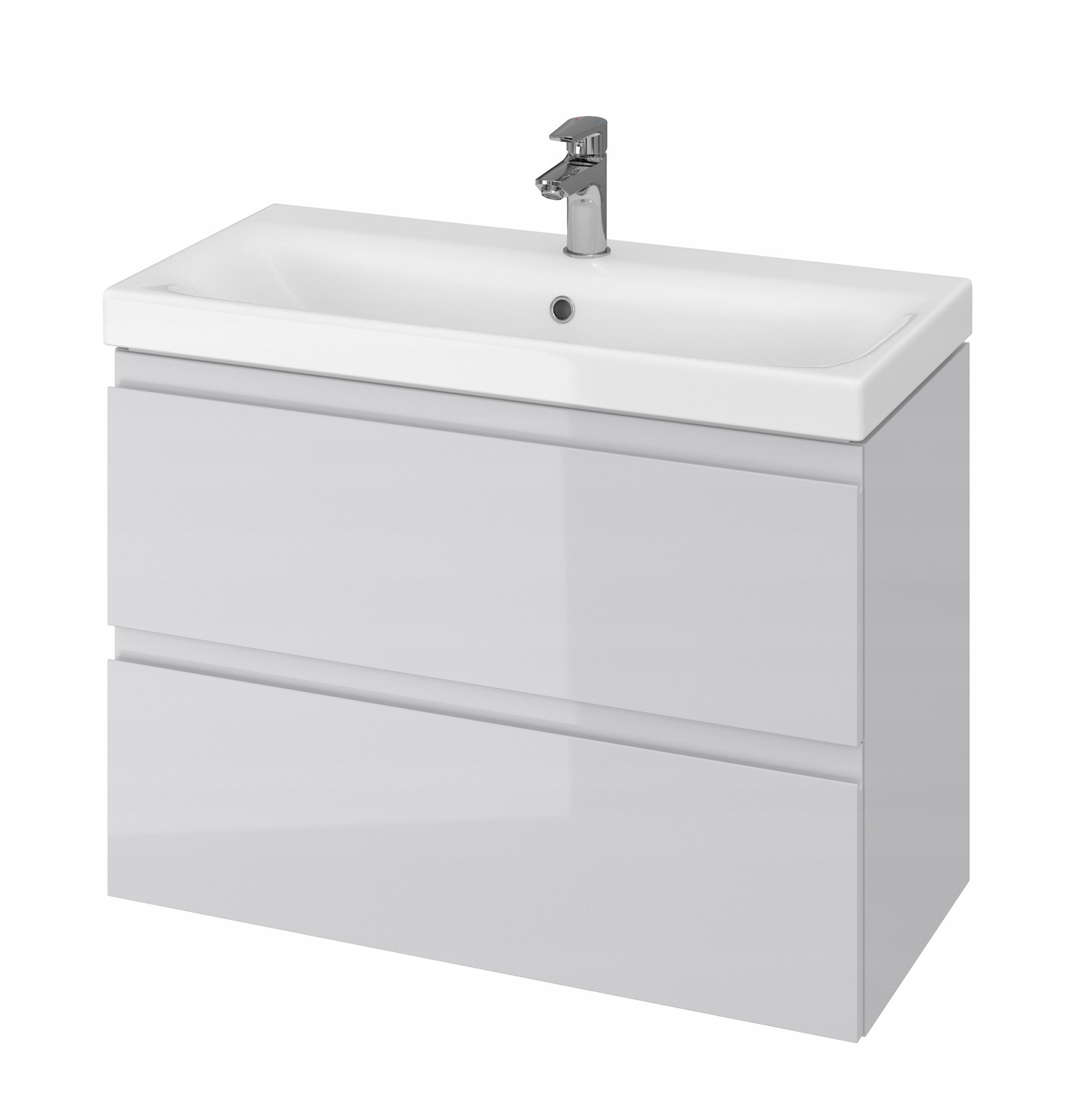 SZAFKA PODUM. MODUO SLIM 80 SZARA DSM FSC MIX70% SGSCH-COC-007574