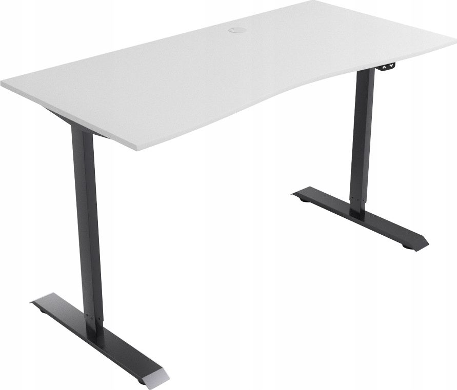 Biurko Zdesk B-114 Czarno-Białe 138 cm x 68 cm