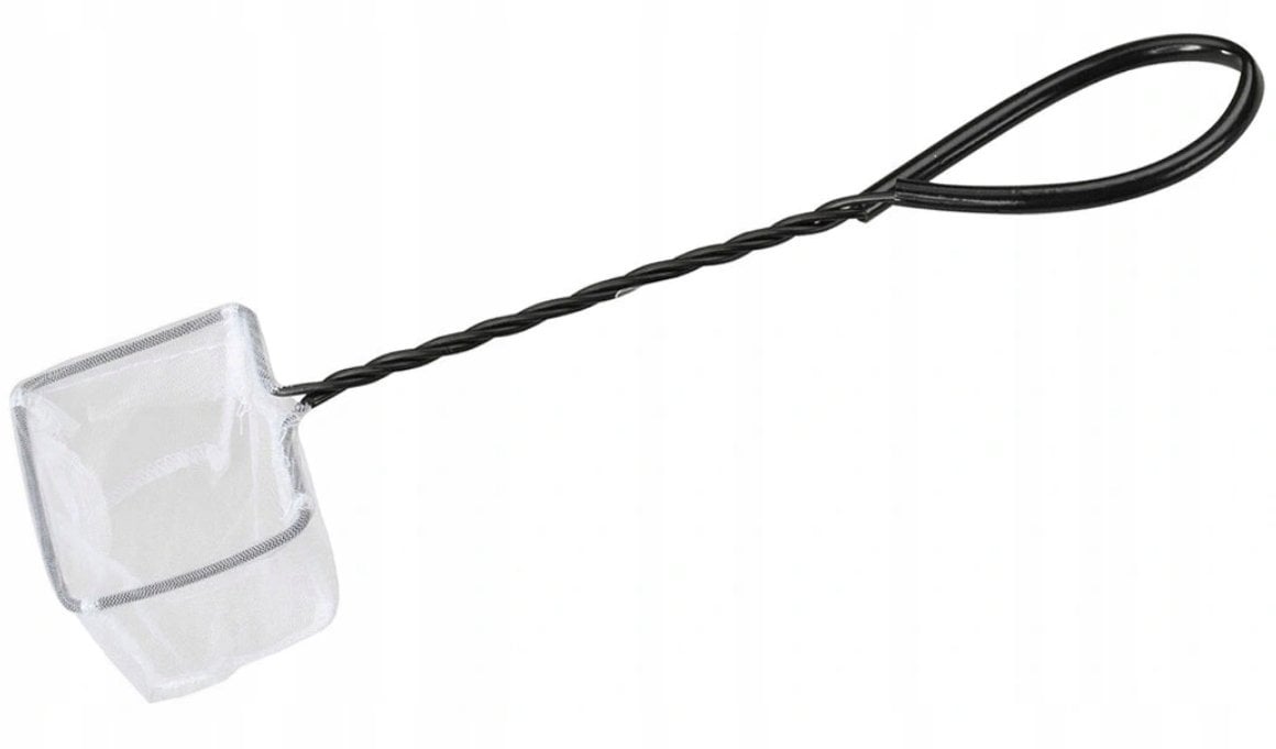 Siatka do łapania ryb, biała, 8 cm