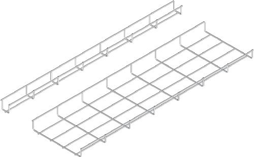 Baks Korytko siatkowe KDS100H35/3 (930110)