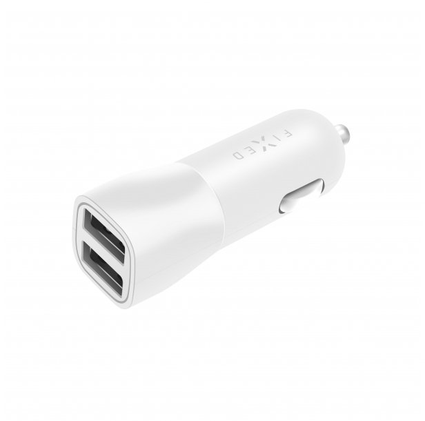 FIXED 2xUSB 15W Smart Rapid Charge (FIXCC15-2U-WH) Biały