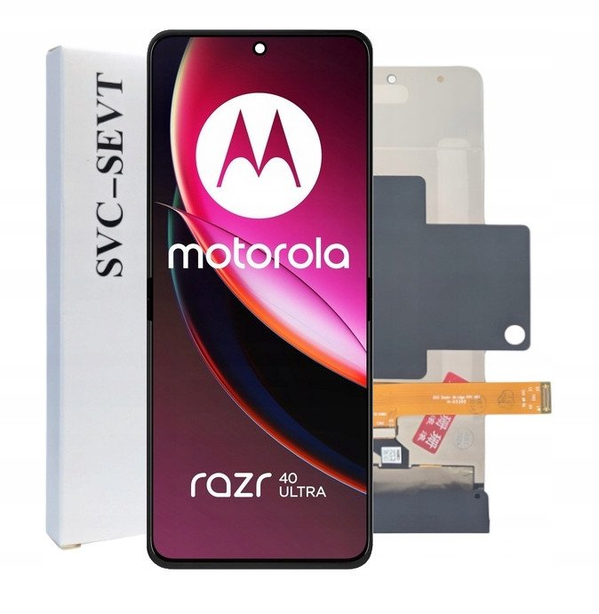 ORYGINAŁ WYŚWIETLACZ EKRAN LCD DO MOTOROLA RAZR 40 ULTRA XT2321-3 XT2321-1