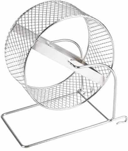 FLAMINGO KOŁOWROTEK METALOWY CHROMOWANY 15,5cm