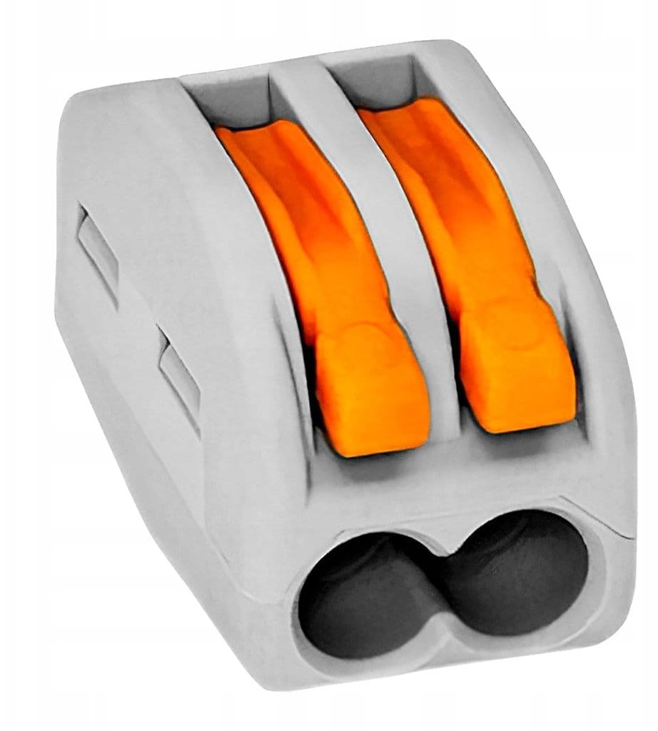 Szybkozłączka uniwersalna 2-torowa z dźwigniami do przewodów - 5 szt. / 70500