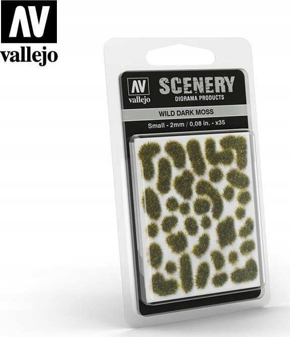 Vallejo Vallejo: Scenery - Wild Dark Moss (2 mm)x35
