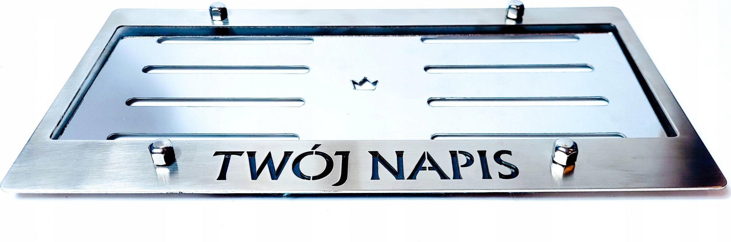 PRO UNIT Ramka do małych tablic rejestracyjnych DODGE METAL