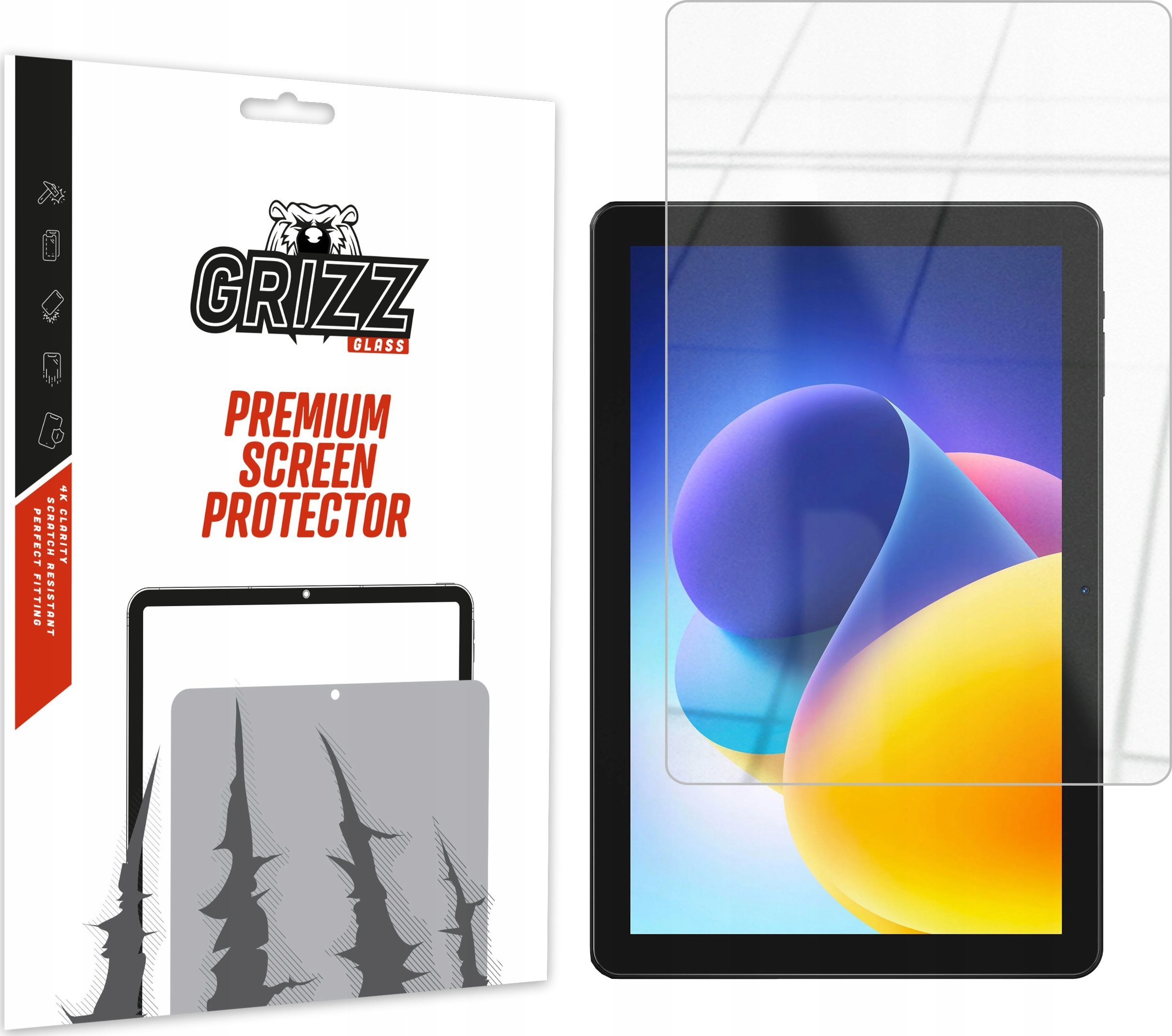 GrizzGlass Szkło hybrydowe GrizzGlass HybridGlass do Doogee T10W