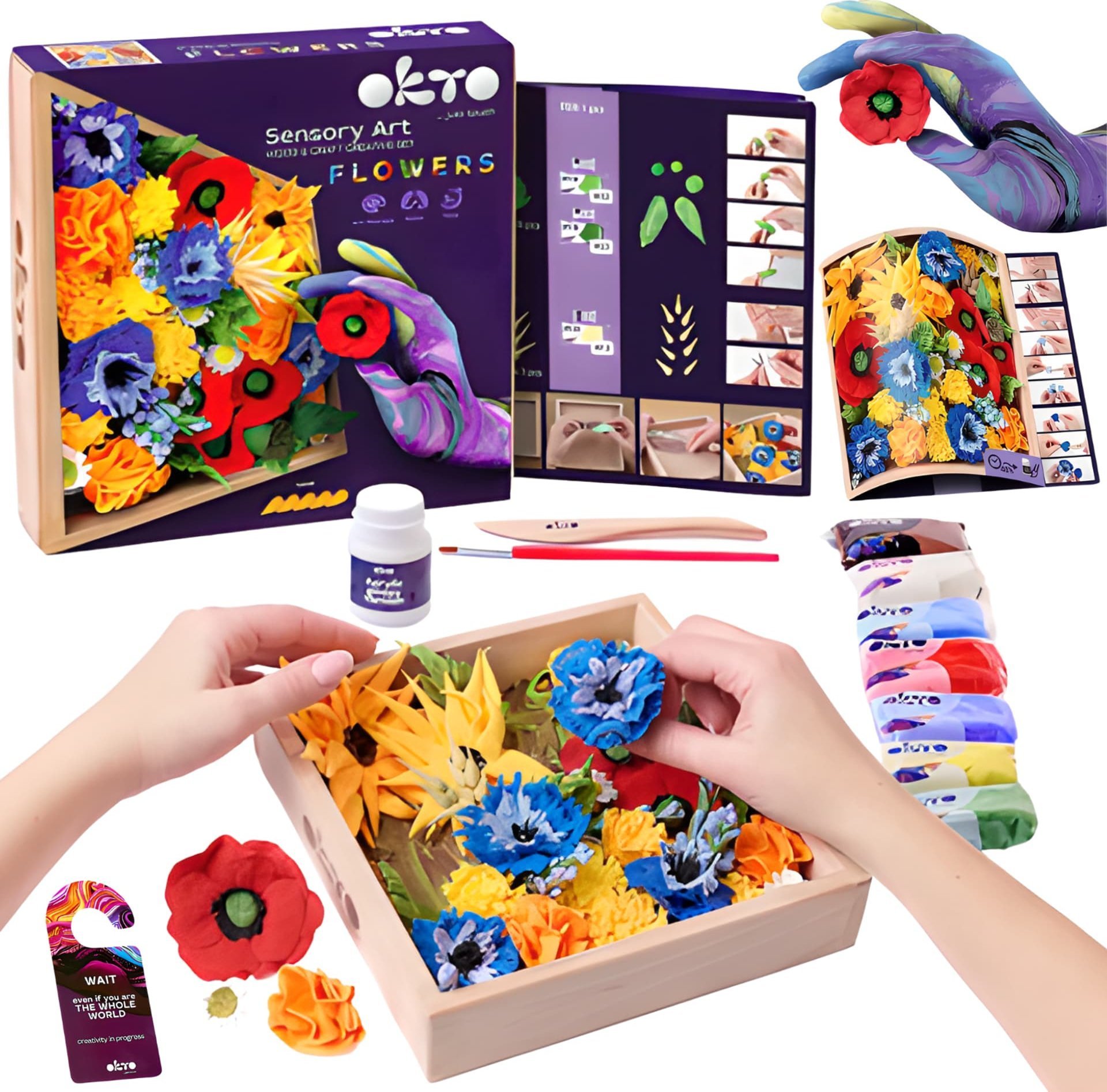 Teka Wood&Craft Zrób własne kwiaty Wolno¶ć