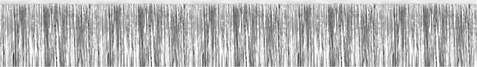 GoDan Girlanda dekoracyjna metaliczna srebrna 30x300cm