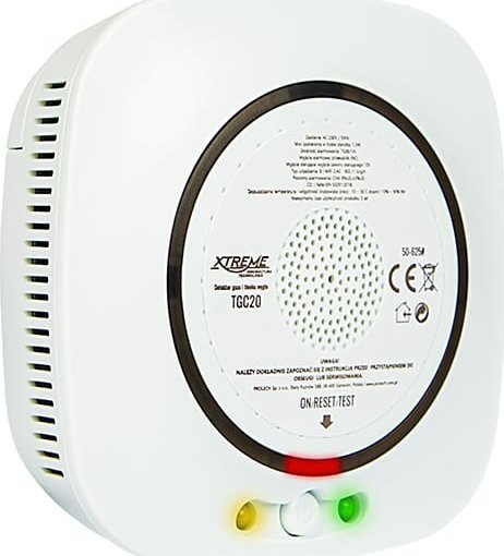50-625# Detektor czujnik gazu i czadu tgc20 230v