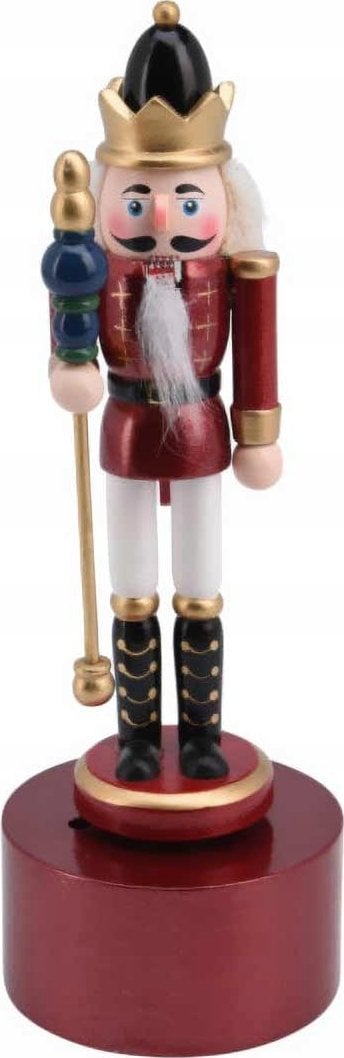 Home Styling Collection Dziadek do orzechów z pozytywką, 22 cm