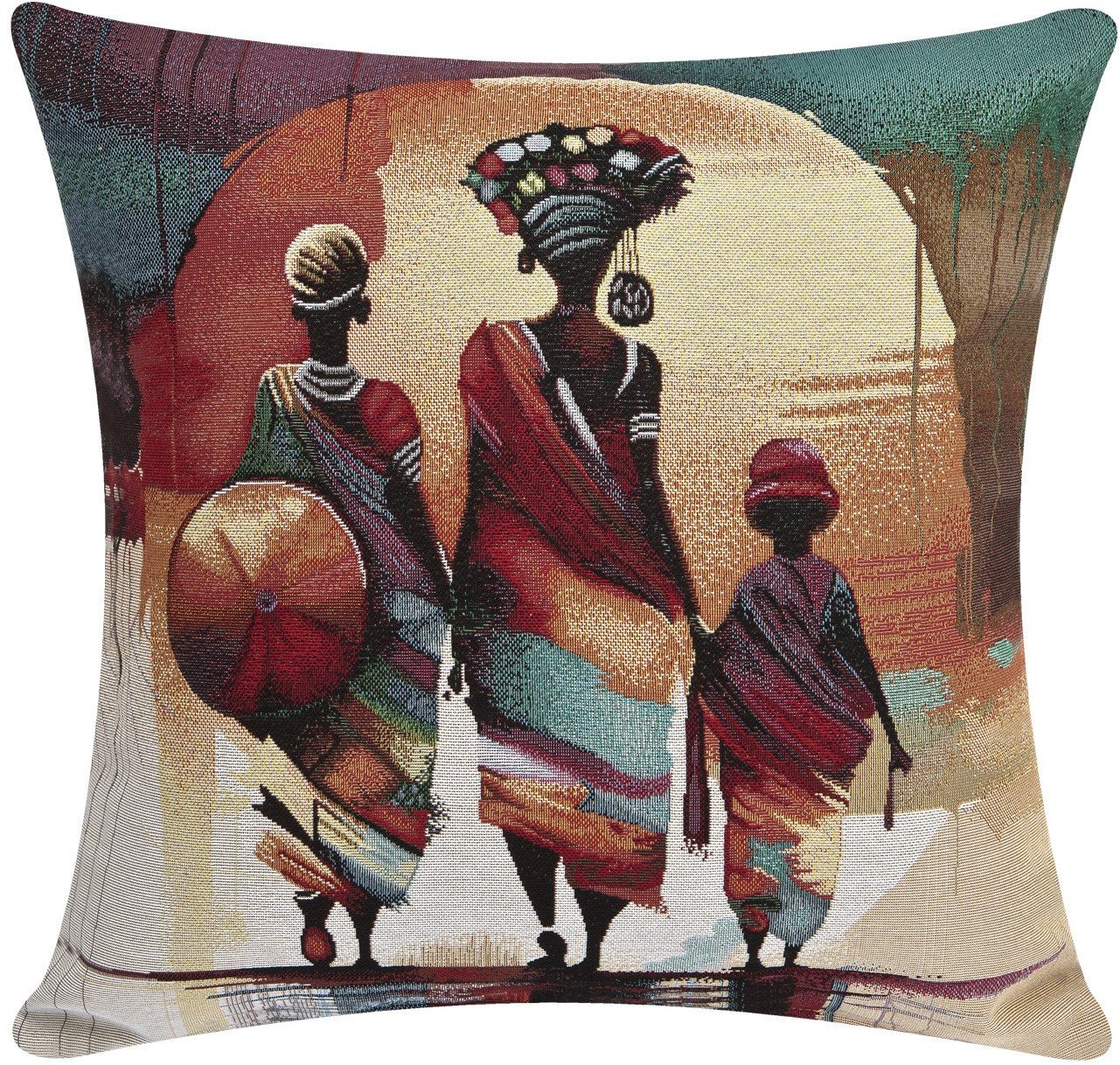 Poszewka dekoracyjna 45x45 cm Afrykanka 6218