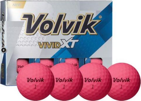 Volvik Piłki golfowe VOLVIK VIVID XT (różowy mat)