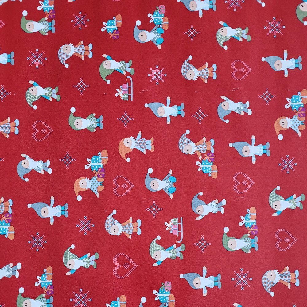 Papier krasnoludki do pakowania 57cmx2m 2m231