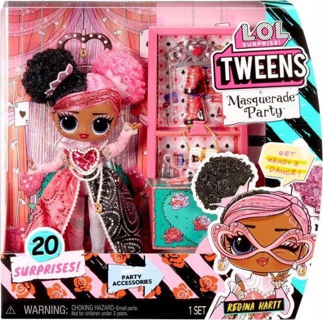 MGA L.O.L. Surprise! Tweens Masquerade Doll Regina Hartt 584124
