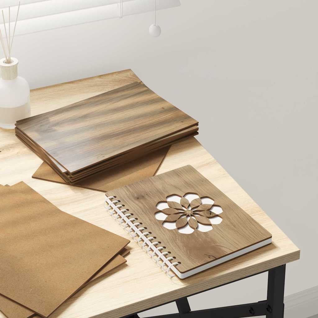 vidaXL Panele dekoracyjne 12 pcs dąb artisan 15 x 21 x 0.3 cm