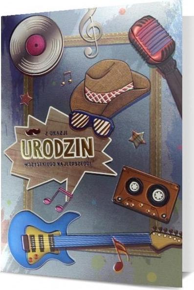 Pan Dragon Karnet B6 Urodziny HM200-2652