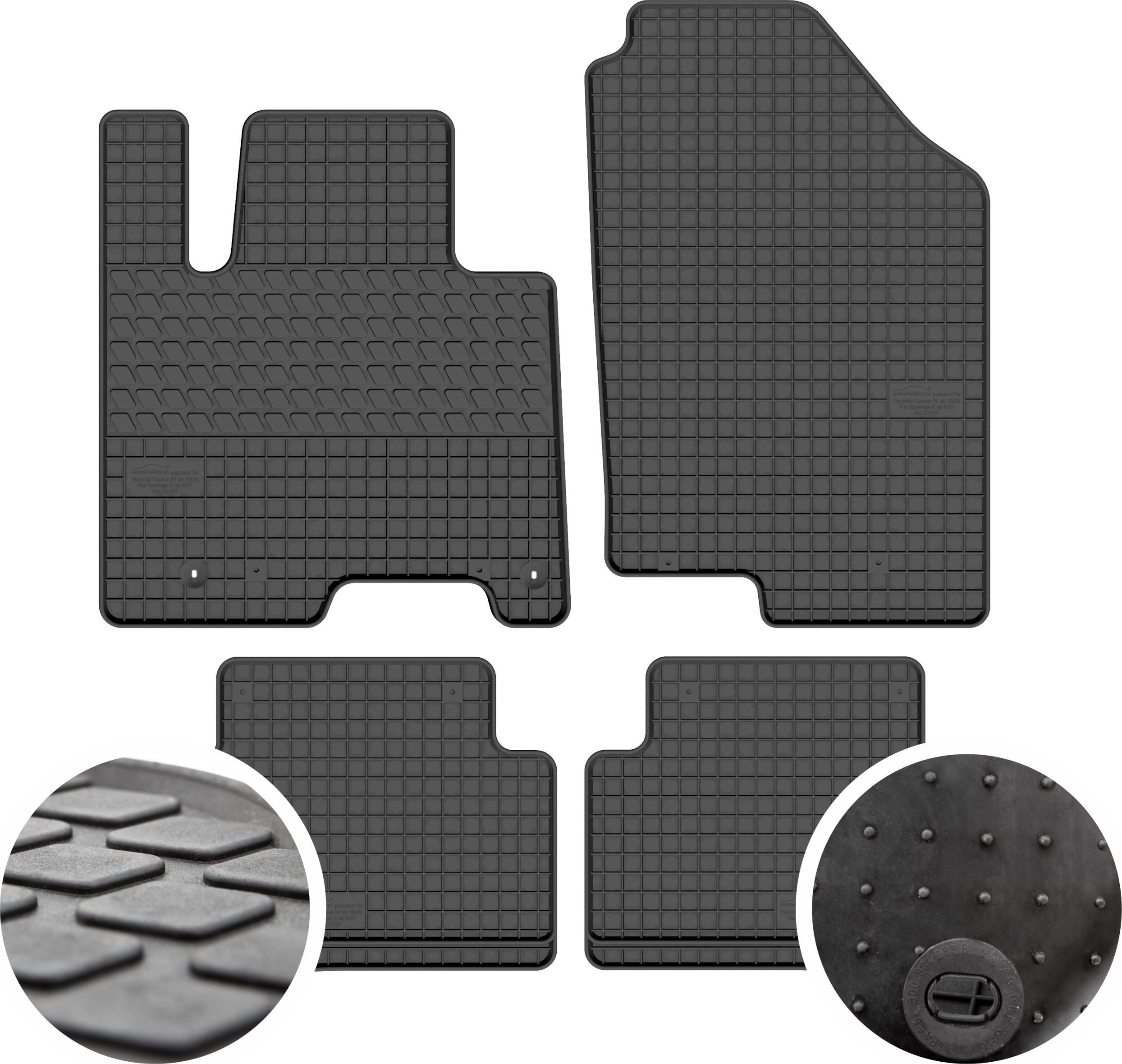 GeyerHosaja Dywaniki gumowe do Kia Sportage V