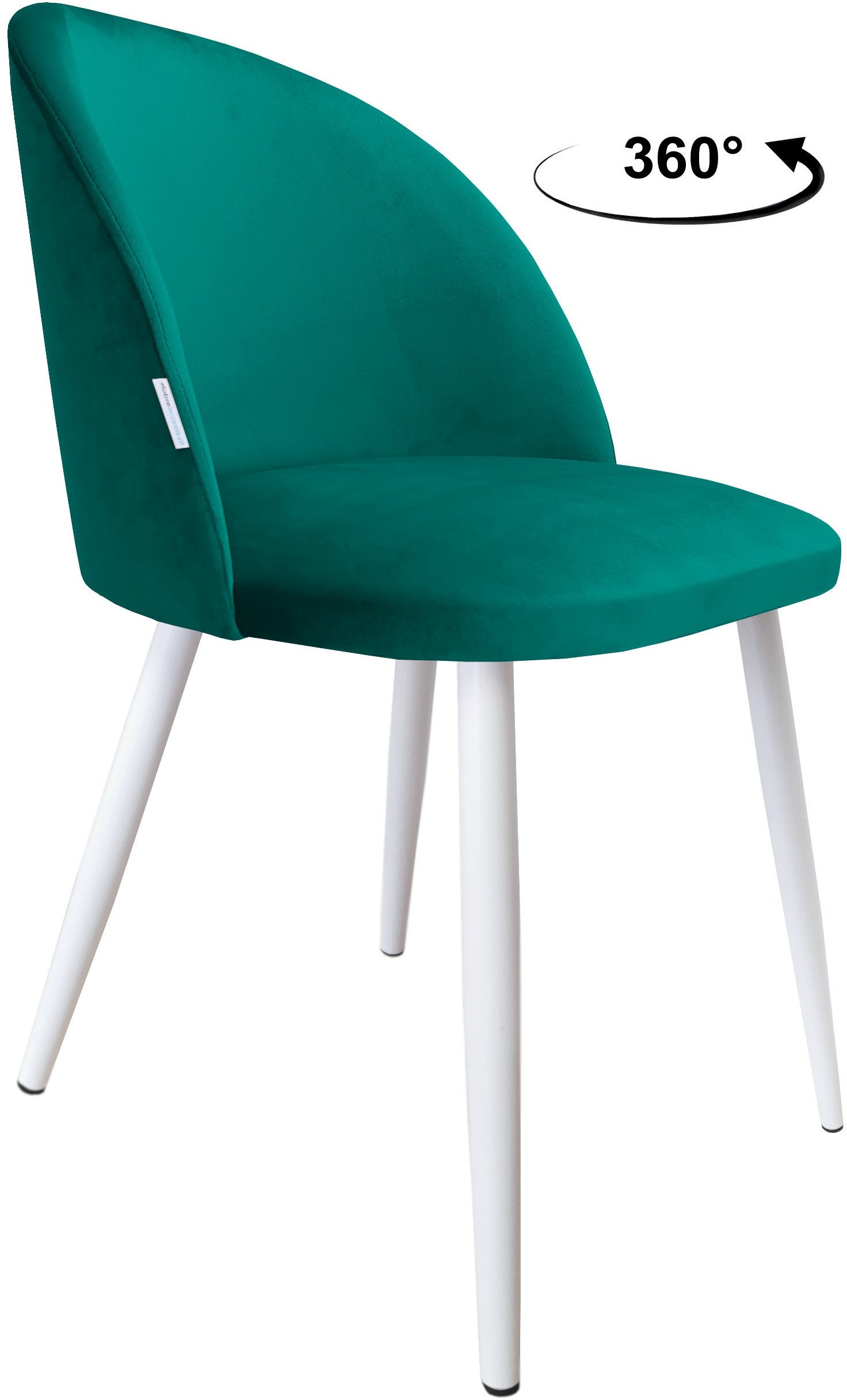 Krzesło obrotowe Colin podstawa biała MG20