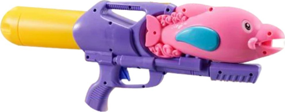 PISTOLET NA WODĘ DELFIN KARABIN BROŃ WODNA ZABAWKA ZESTAW DLA DZIECI