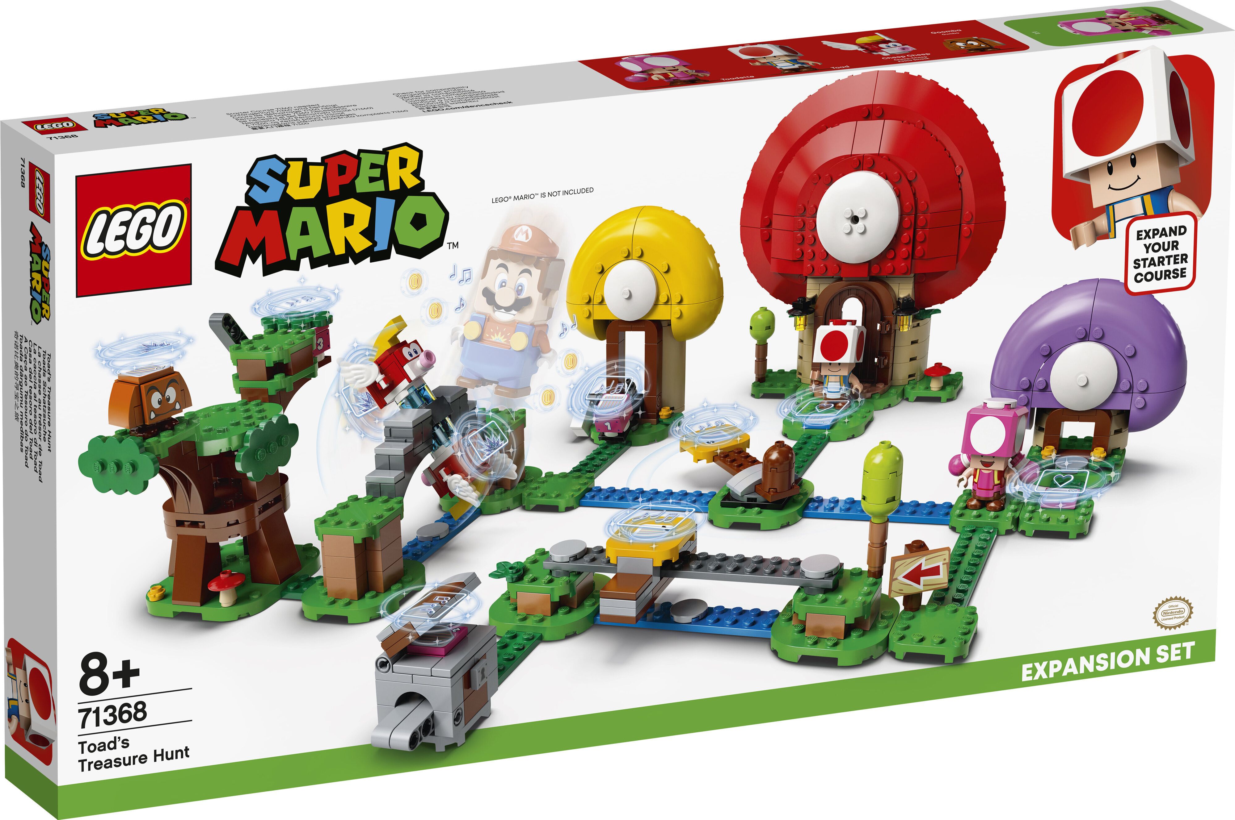LEGO Super Mario Toad szuka skarbu - zestaw rozszerzający (71368)