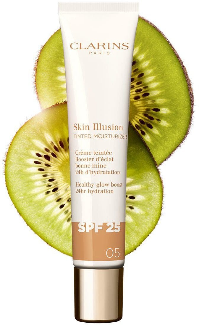 CLARINS SKIN ILLUSION TINTED MOISTURIZER SPF25 05 40ML