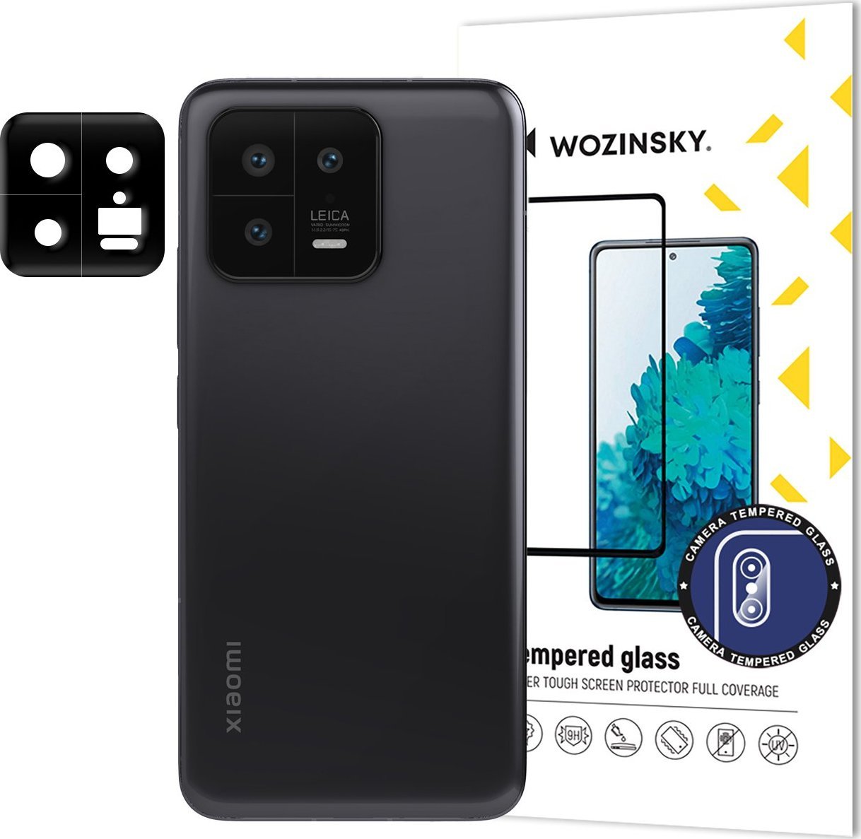 Wozinsky Wozinsky Full Camera Glass szkło hartowane do Xiaomi 13 na aparat kamerę 9H