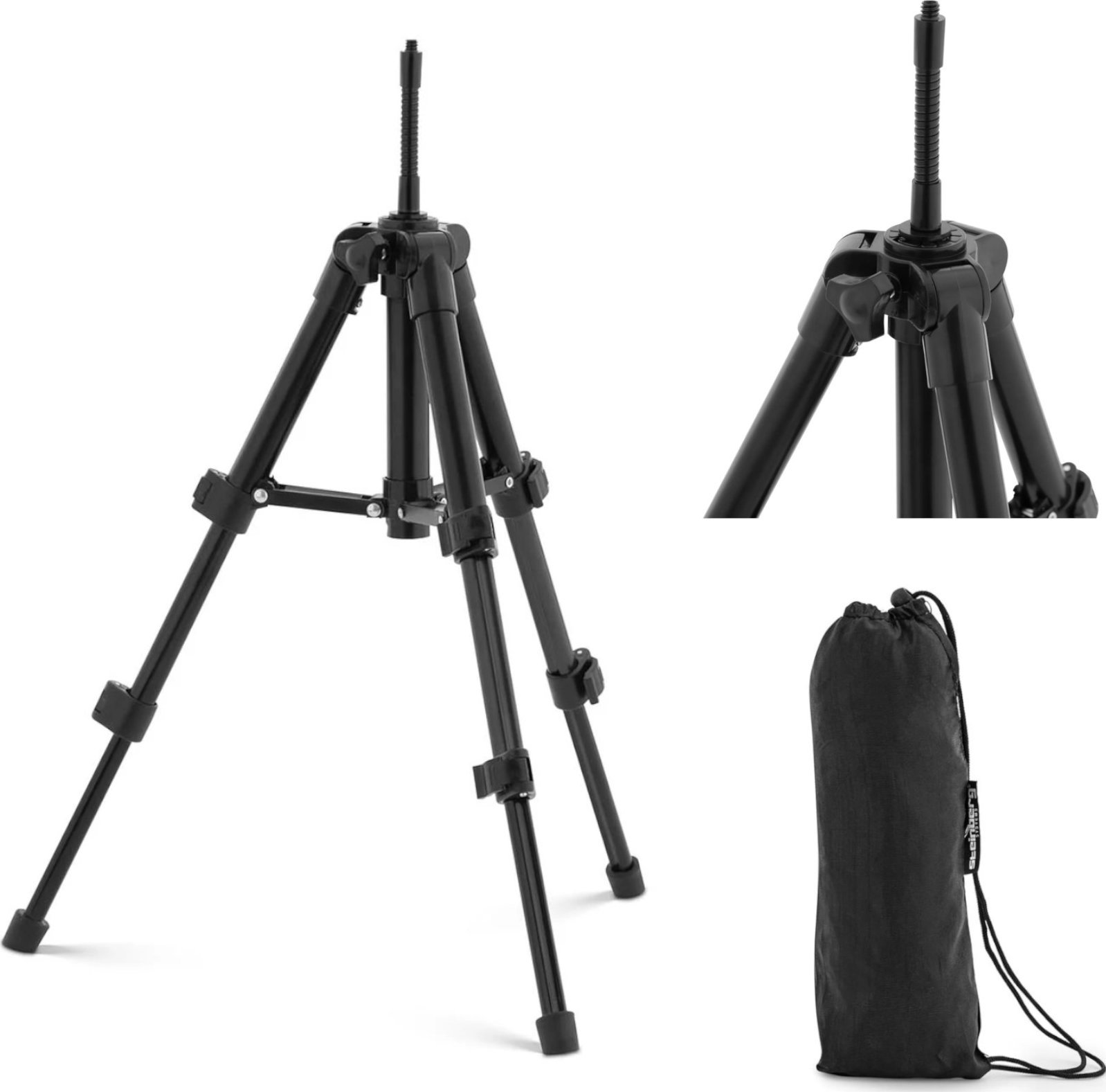 Steinberg Statyw tripod do lasera krzyżowego aparatu 25-40.5 cm gwint 1/4'' Statyw tripod do lasera krzyżowego aparatu 25-40.5 cm gwint 1/4''