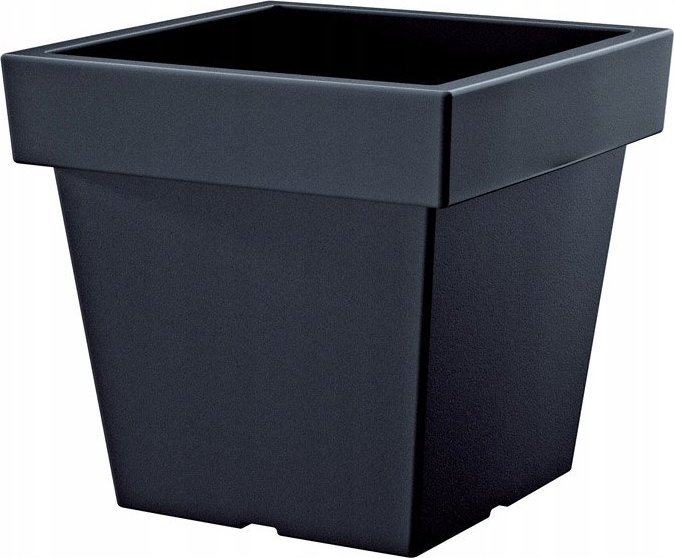 Prosperplast Doniczka matowa LOFLY LOW DLOFL240 Antracytowy