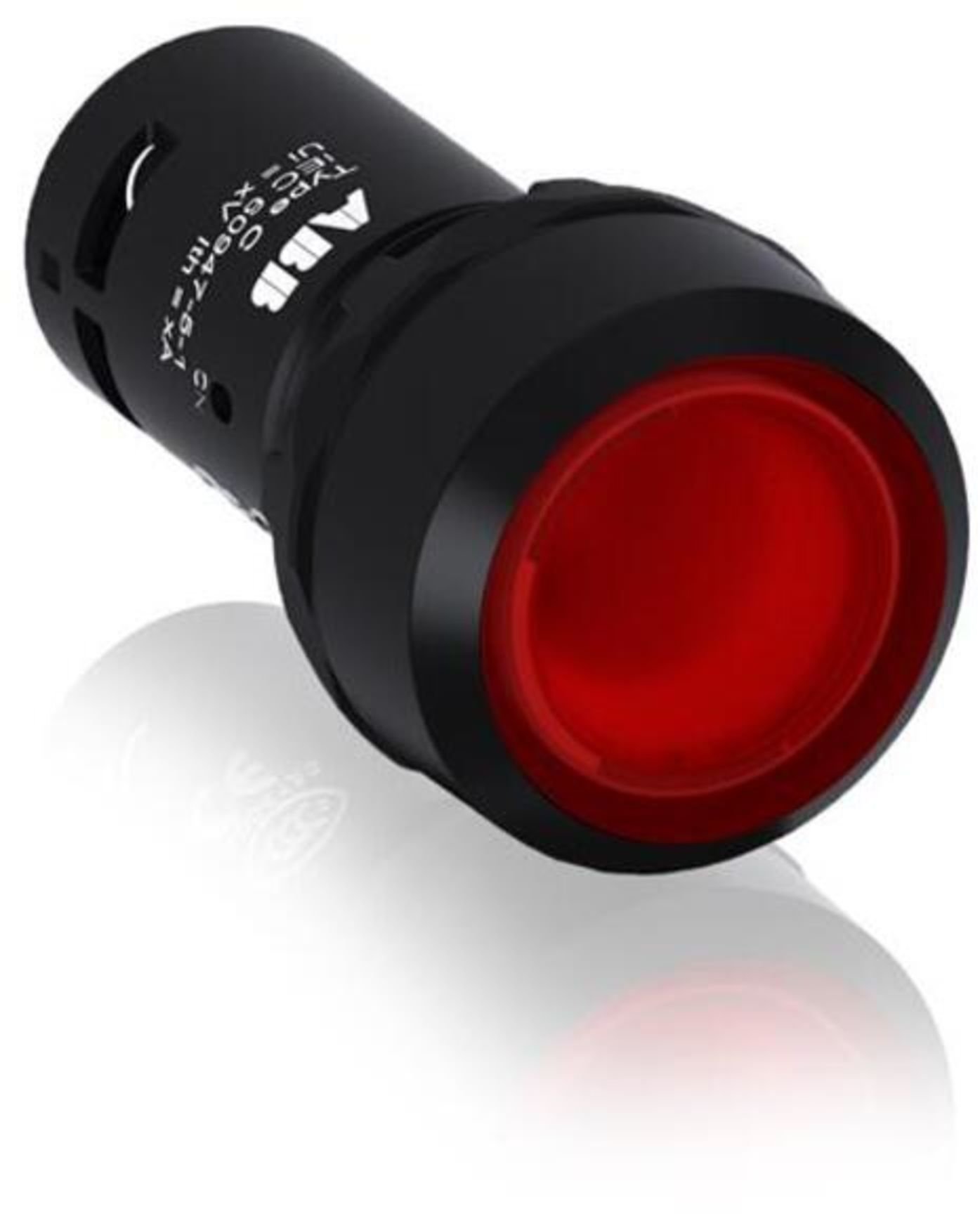 Przycisk monostabilny 22mm wklęsły 1R czerwony CP1-11R-01 1SFA619100R1141