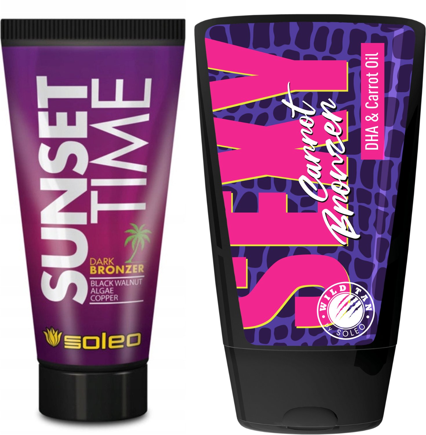 Soleo Sunset Time + Wild Tan Sexy Carrot Gratis