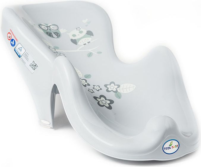 Tega Baby Fotelik do kąpieli antypoślizgowy Sowa szary (SO-003-106)
