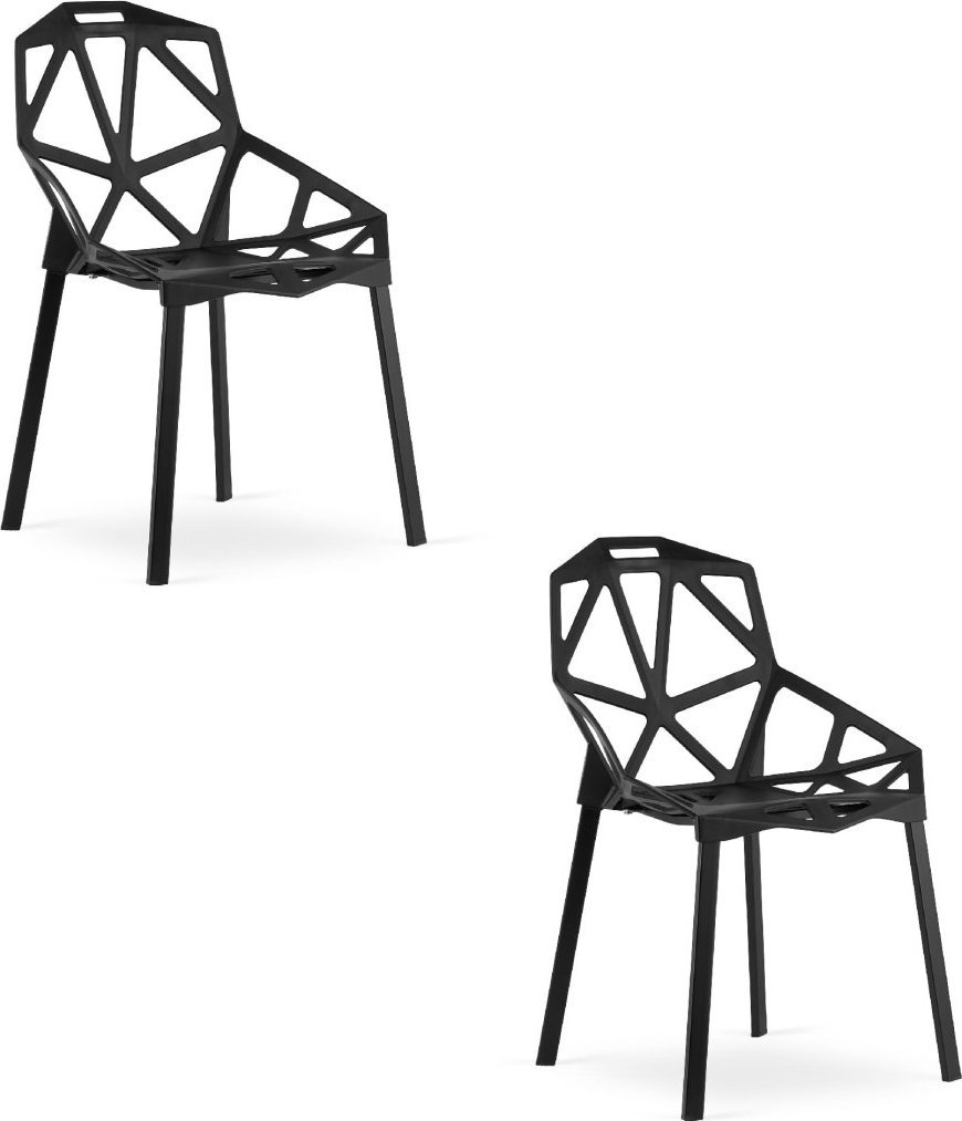 Leobert Krzesło ESSEN - czarne x 2