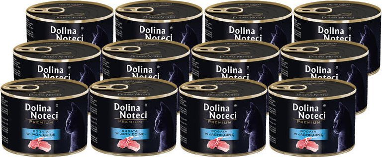 Dolina Noteci Premium z jagnięciną 12x185g