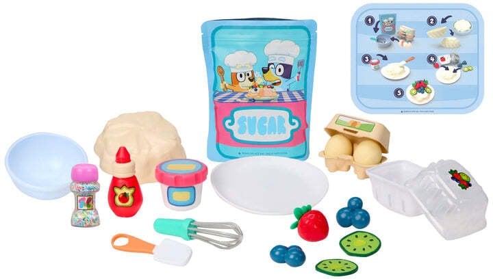 Little Tikes Zestaw masa plastyczna Creative Chefs Bluey Beza Pavlova