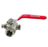 Arco Zawór kulowy przelotowy Sena GW 3/4" ze spustem 152104