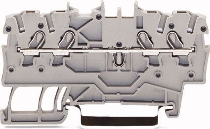 Wago Złączka szynowa 4-przewodowa szara TOPJOBS (2000-1401)