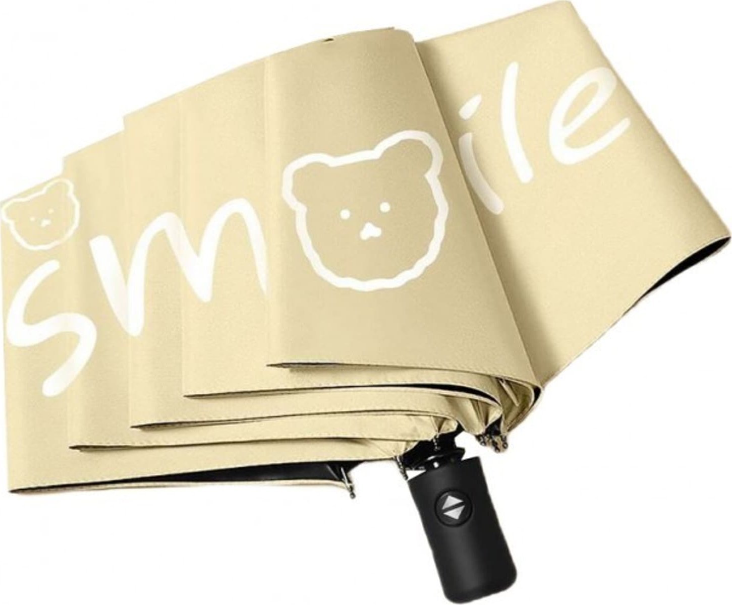 eCarla ECARLA Parasolka PAR10 Umbrella S Kremowy