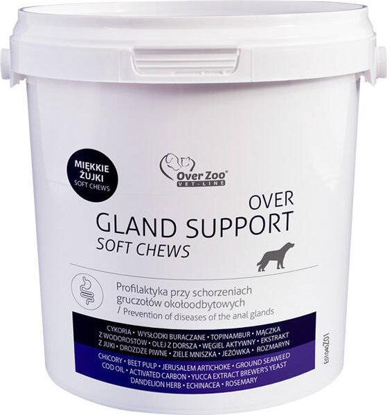 Over Zoo Over Gland Support Soft Chews Żujki dla psów 150 g