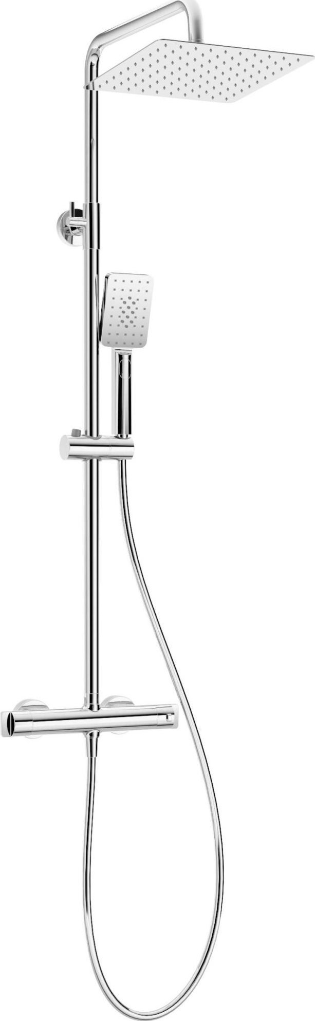 Deszczownica Deante Deszczownica z baterią prysznicową termostatyczną