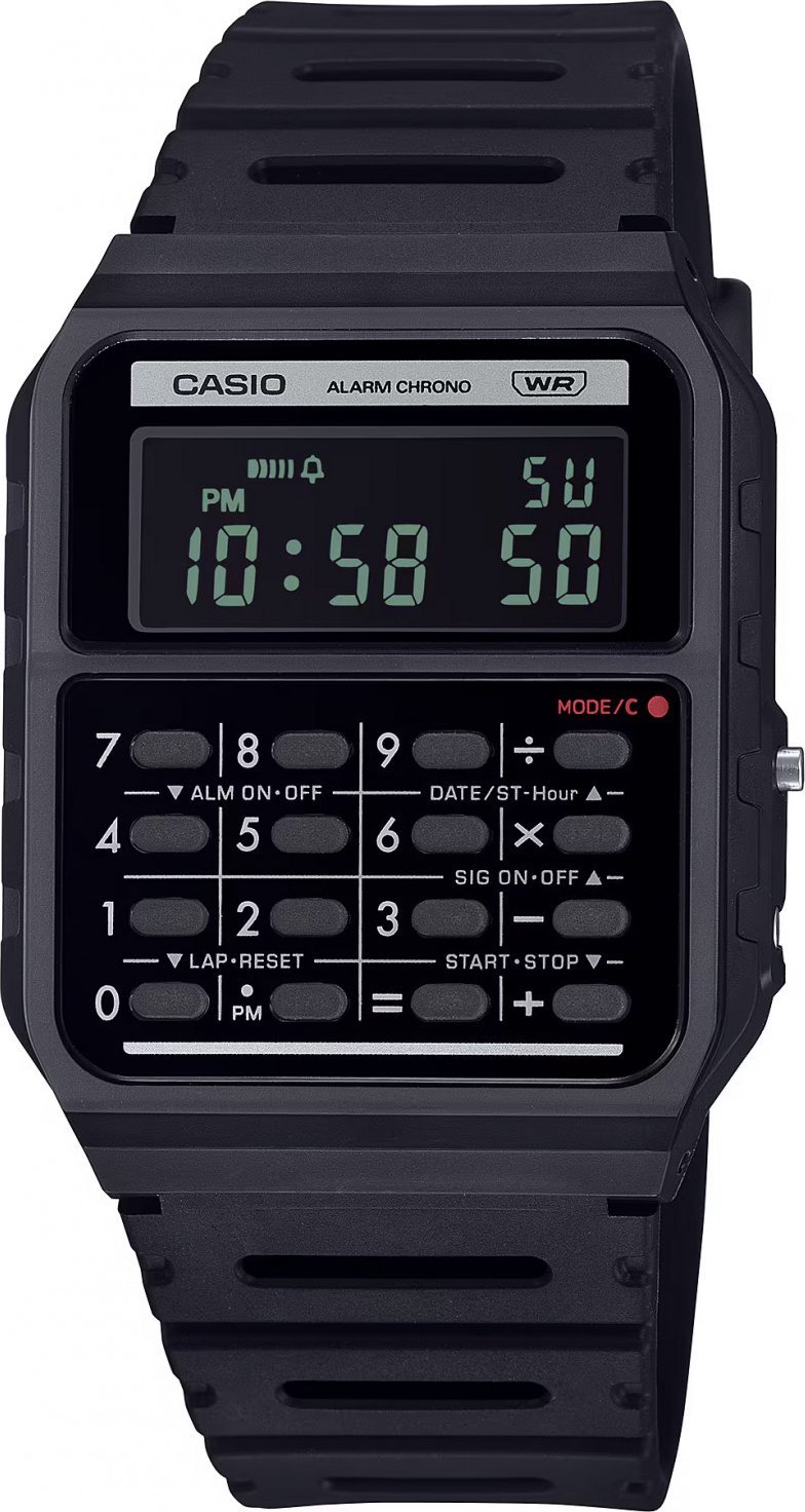 Zegarek Casio Zegarek męski Casio CA-53WB-1BEF czarny
