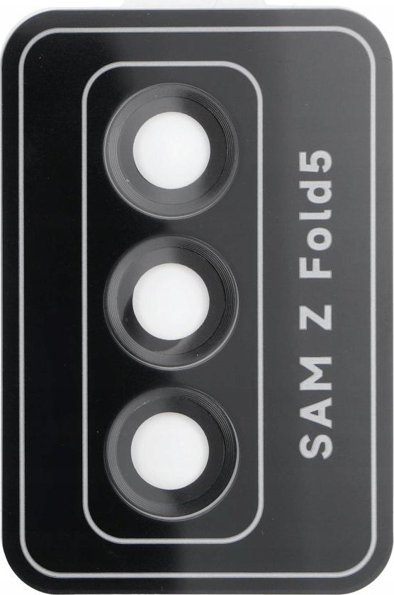 OEM Osłona aparatu PROTECTOR 9H + aplikator do SAMSUNG FOLD 5 czarna