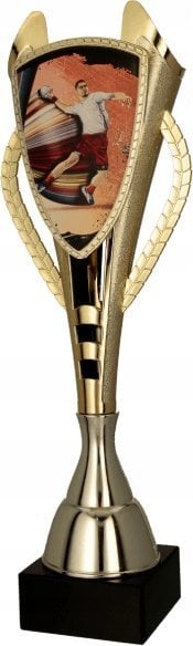 Victoria Sport Puchar plastikowy złoty - PIŁKA RĘCZNA