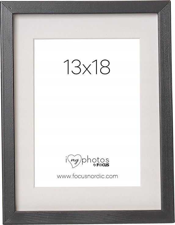 Ramka Focus Focus Vivaldi Black 13x18