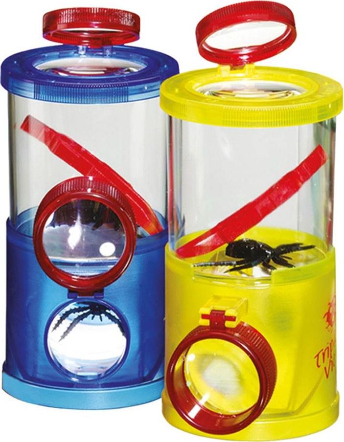 Moses Pojemnik Do Obserwacji Owadów + 3 Lupy i Sztuczny Pająk