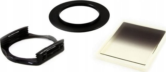 Massa Zestaw Typu Cokin - Holder / Pierścień / Filtr Połówkowy Szary - 58mm