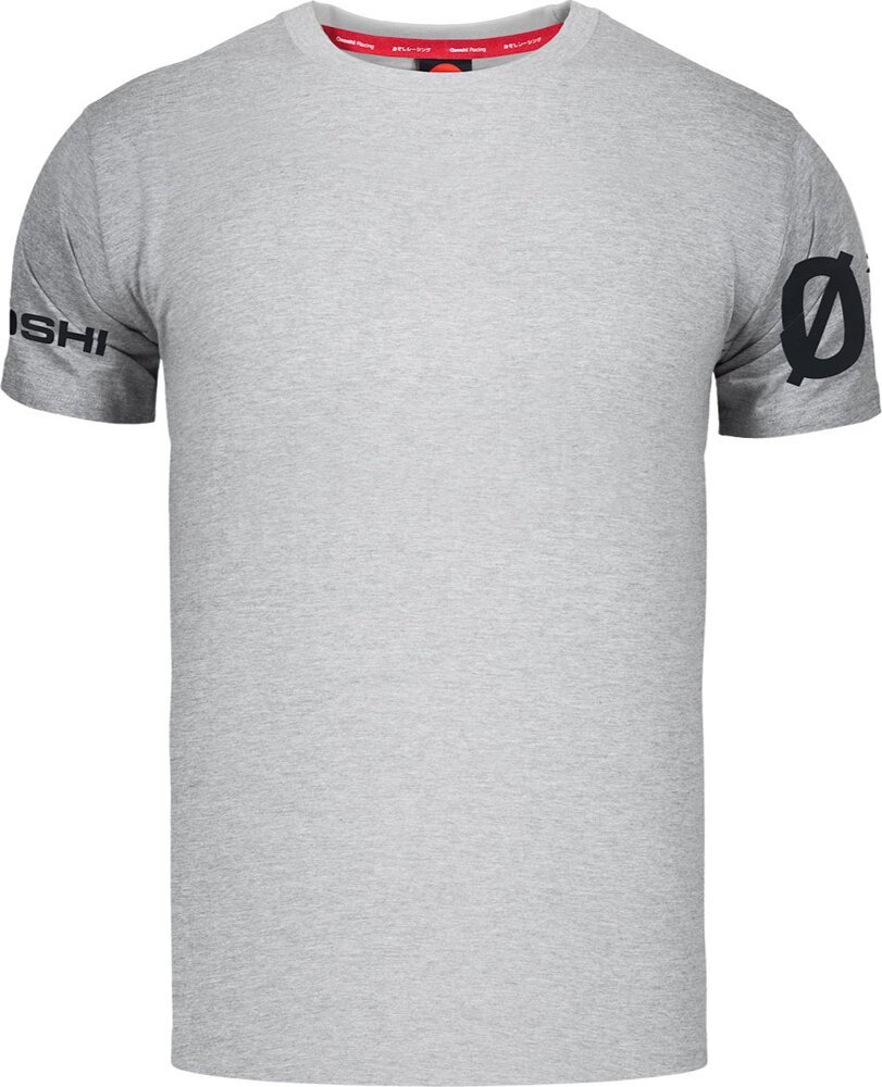 Ozoshi Koszulka męska Ozoshi TSH02 szara OZ93771 XL