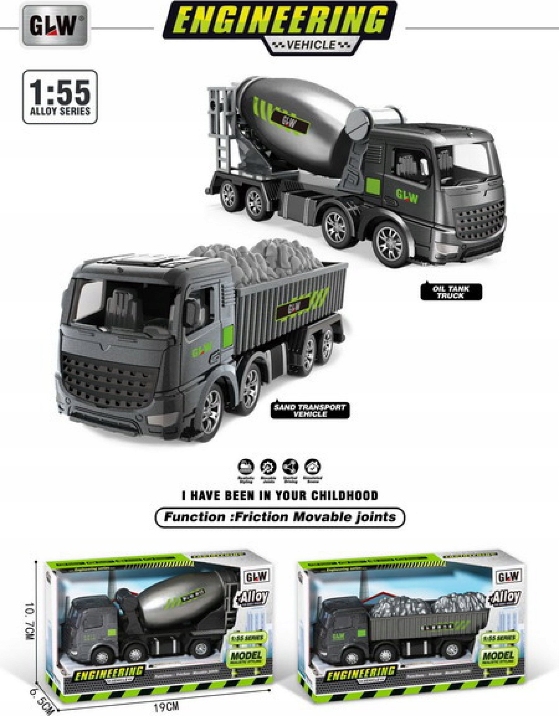 Ramiz Metalowa Betoniarka 1:55