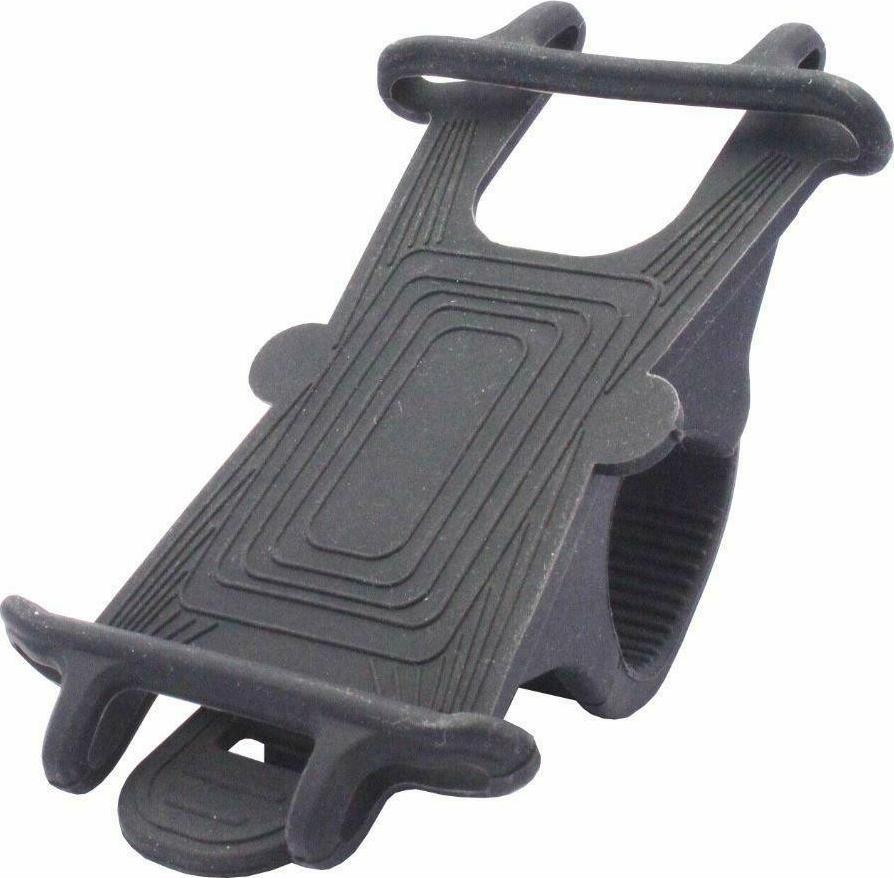 Carcommerce Uchwyt na telefon do roweru silikonowy - czarny