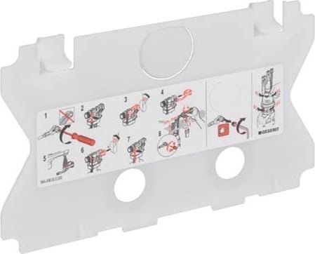 Geberit UP300 płytka ochronna do spłuczek podtynkowych sterowanych od przodu (240930001)